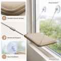 mavoneli™ Foldable Cat Window Perch – Suction Cup Hammock for Sunbathing & Bird Watching